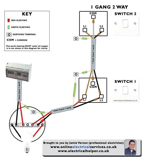 4 Way Switch Wiring Diagram Uk