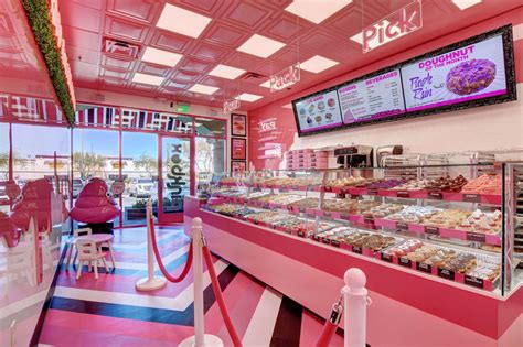 Whimsical Donut Shops Pinkbox Doughnuts