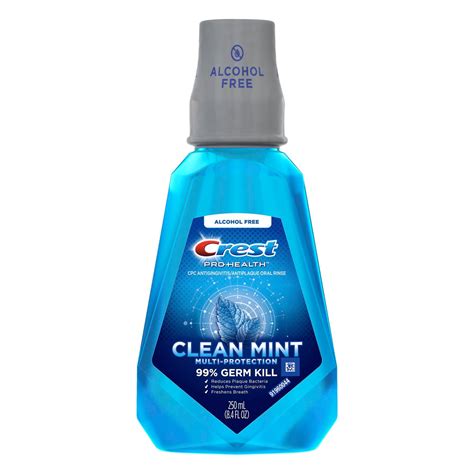 Crest Pro Health Multi Protection Alcohol Free Clean Mint Mouthwash Shop Mouthwash At H E B