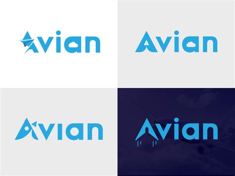 Avian Airline Logo Concept By Gabriel Cioci On Dribbble