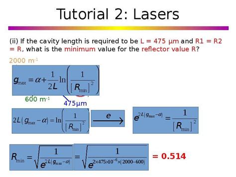 Lasers Tutorial 2 презентация доклад проект скачать