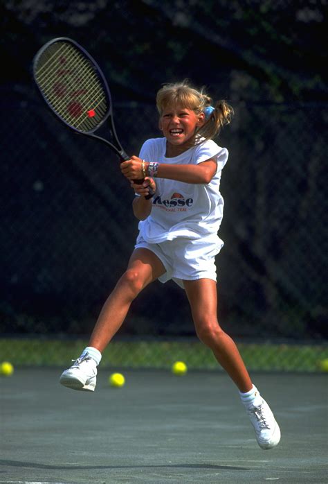 Sporting News From The Archives Ten Year Old Tennis Prodigy