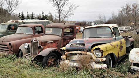 There are auto salvage yards that want your car and are willing to pay cash for it. Where old Canadian trucks go to die