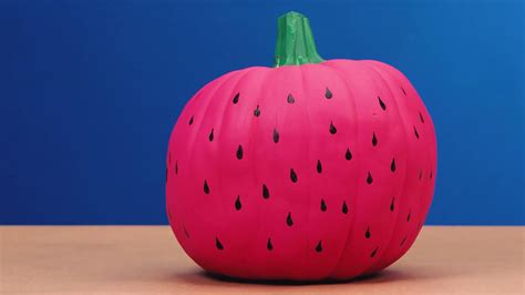 How To Make A Painted Watermelon Pumpkin Southern Living