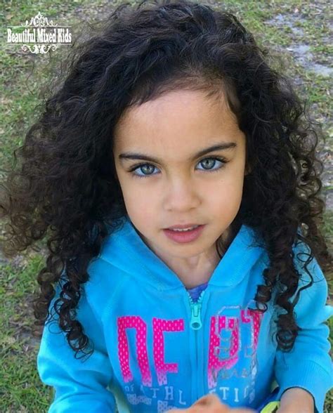 Beautiful Mixed Kids — Alanna 4 Years Puerto Rican Filipino