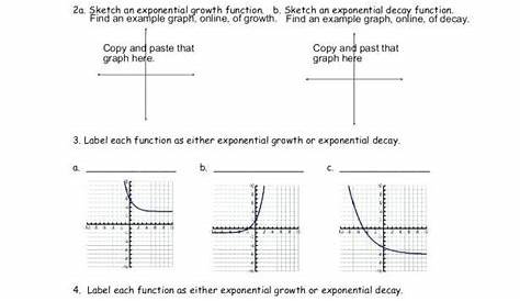 exponential growth worksheet answers