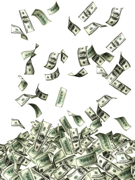 Flying Dollar Transparent File Png Play