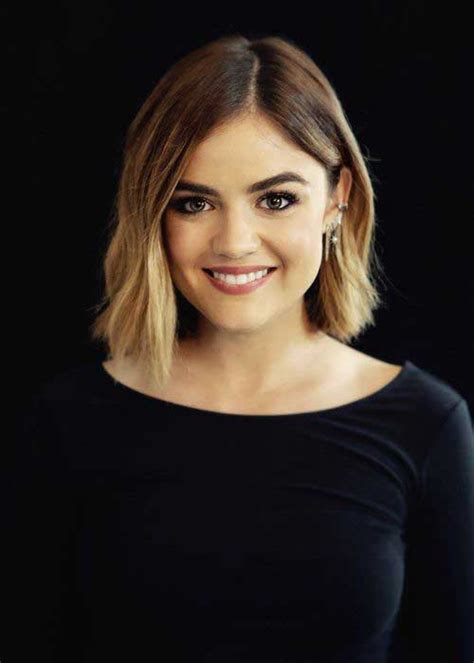 Lucy hale changes her hair more than aria herself, switching from chocolate brown, to black, to ombré faster than a can type a creepy text. 30+ Bob Hair Cuts | Bob Hairstyles 2018 - Short Hairstyles ...