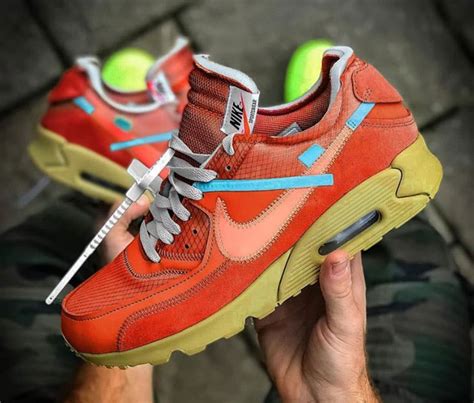 Soon the nike air max 90 came out, a classic in the air max lineup. Off-White x Nike Air Max 90 University Red - Le Site de la ...