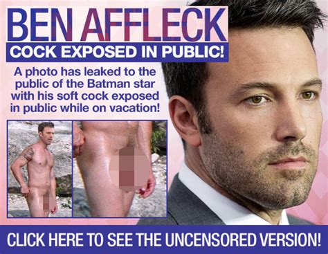 Ben Affleck Fully Nude Vidcaps Naked Male Celebrities