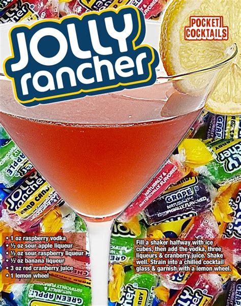 Jolly Rancher Alcohol Drink Recipes Mixed Drinks Recipes Boozy Drinks