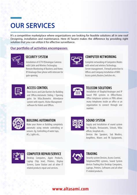 We help our customers to achieve better result. Al Tasami Computer Trading & Maint.LLC (Sharjah, UAE ...