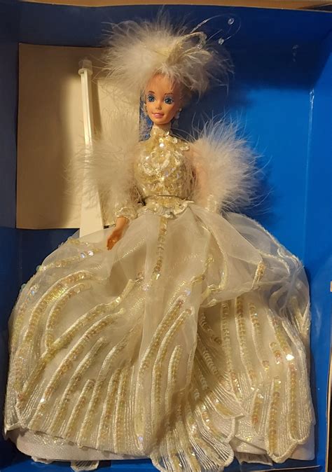Barbie Snow Princess Barbie Enchanted Season Collection 1994 Mattel