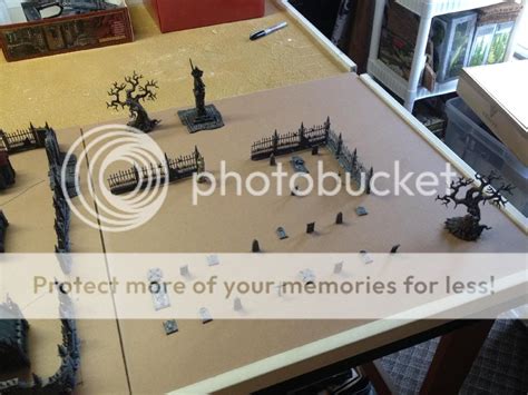 Mordheim The Graveyard Board Terrain Part 1