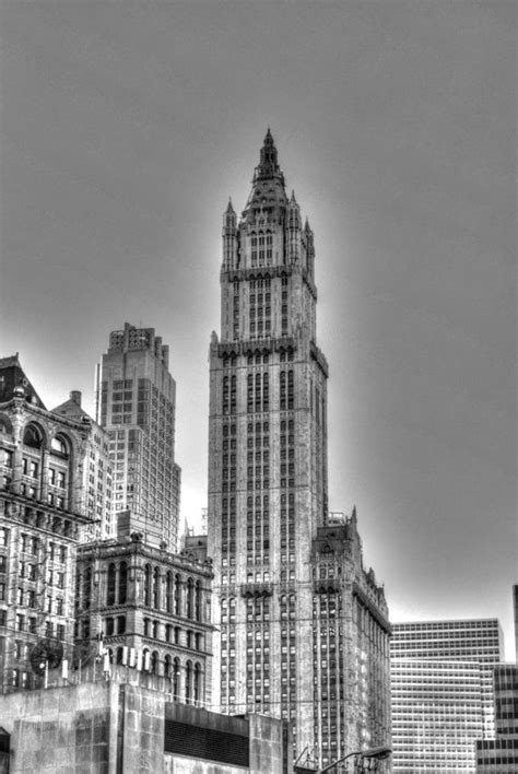 Woolworth Building Print Black And White Manhattan Photos Etsy