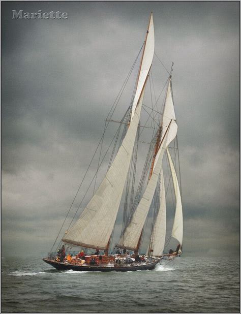 Mariette Sailing Classic Sailing Sailing Yacht