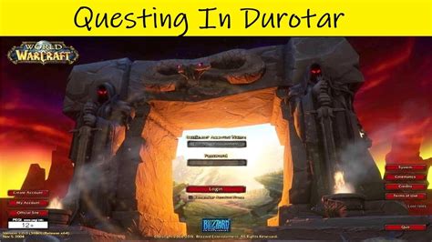 World Of Warcraft Classic Random Gameplay In Durotar Troll Rogue Youtube