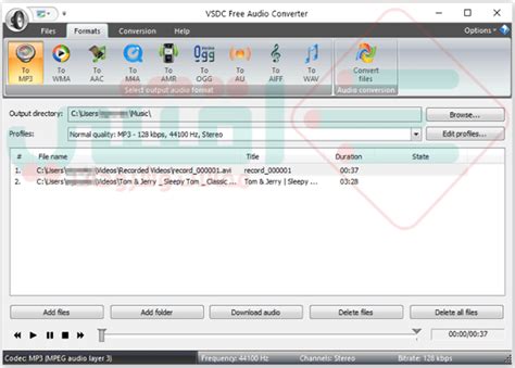 برنامج Vsdc Free Audio Converter لتحويل الفيديو والصوت إلى Mp3 بجودة