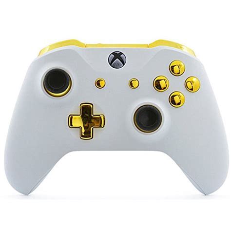 Whitegold Xbox One S Un Modded Custom Controller Unique Design With 3