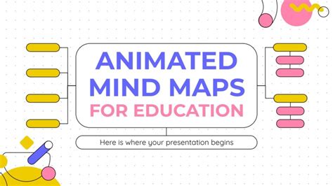 Animated Mind Maps For Education Powerpoint Template