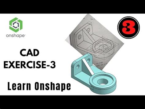 Onshape EXERCISE CAD Practice Models YouTube