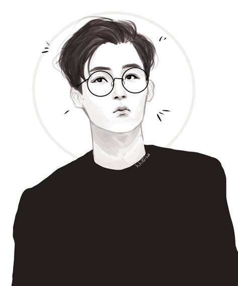 40 Most Popular Aesthetic Boy With Black Hair And Glasses