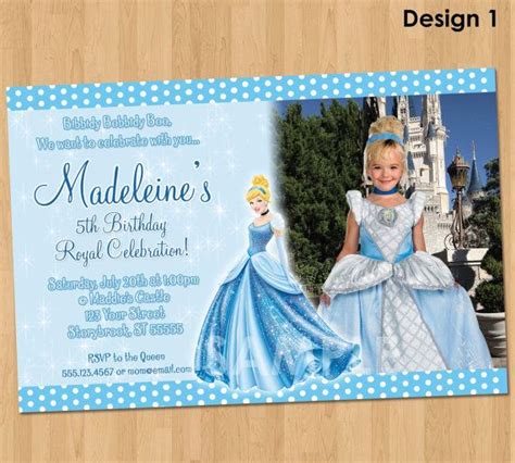 Cinderella Invitation Printable Cinderella By Kidspartyprintables