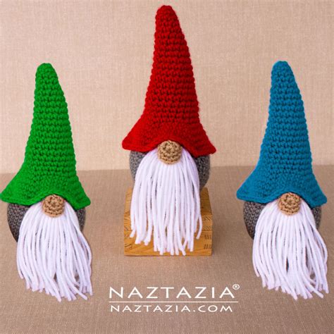 Crochet Christmas Gnome Naztazia