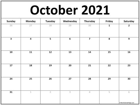October 2021 Beta Calendar Example Calendar Printable