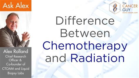 Difference Between Chemotherapy And Radiation Youtube