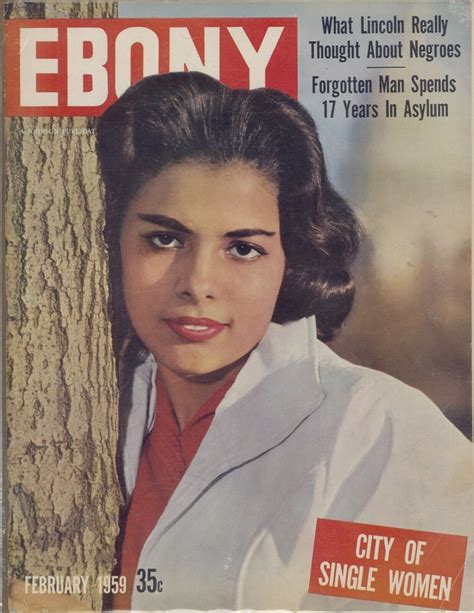 Vintage Ebony Magazine A Johnson Publication February 1959 Very Good