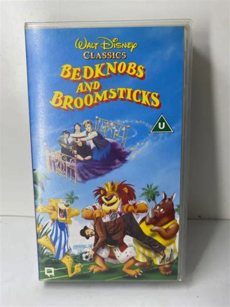 Walt Disney Classics Bedknobs And Broomsticks On Vhs Video Cassette