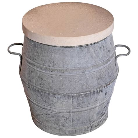 Side tables are an absolute requirement when it concerns decorating your home, not just for layout but additionally for performance and character. Galvanized Vintage Dolly Tub Barrel Side Table at 1stdibs