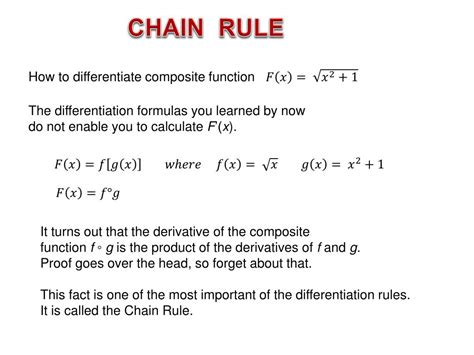 Ppt Chain Rule Powerpoint Presentation Free Download Id3700272