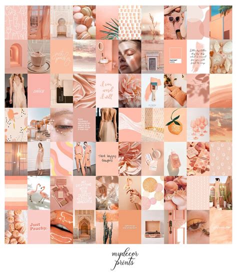 Boujee Boho 3 Aesthetic Collage Wall Kit Digital Download Etsy