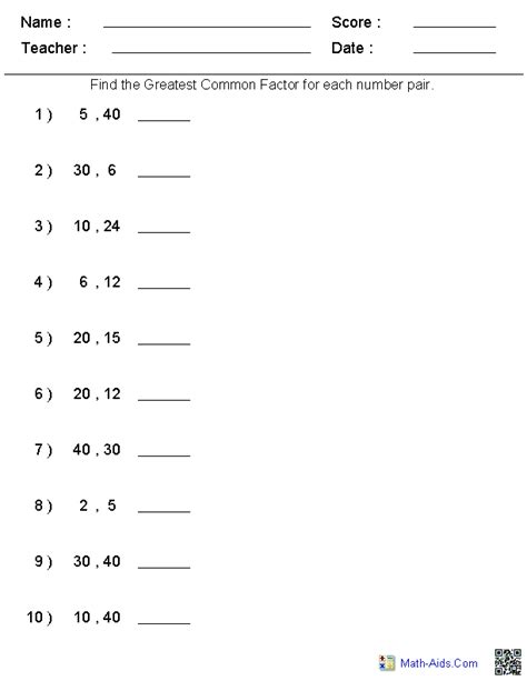 Multiples Of Numbers Cross Out Worksheet