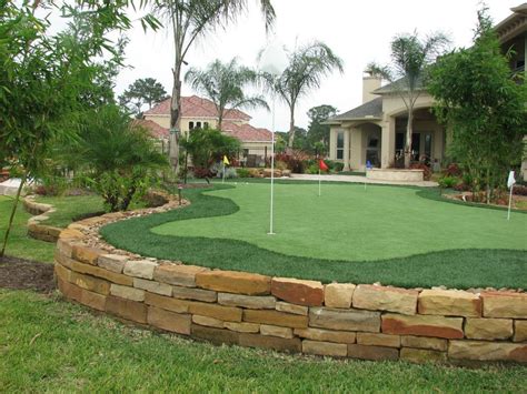 To better appreciate how low that really is, two quarters stacked on top of each other would be slightly higher than 0.125 inch. putting green | Green backyard, Backyard putting green ...