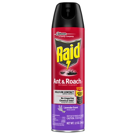 Raid Ant Roach Killer 26 Lavender Scent 12 Oz Walmart