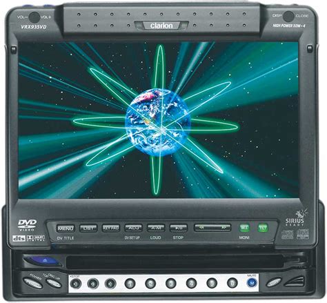Clarion Proaudio Vrx935vd Dvdcdmp3 Receiver With 7 Color Lcd Monitor