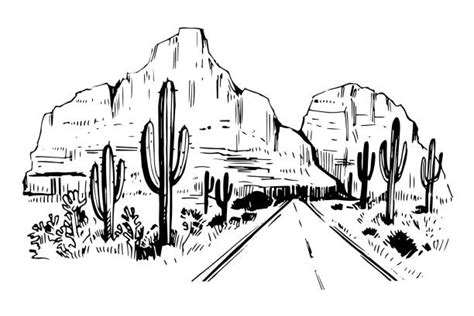 Arizona Landscape Pics Illustrations Royalty Free Vector Graphics