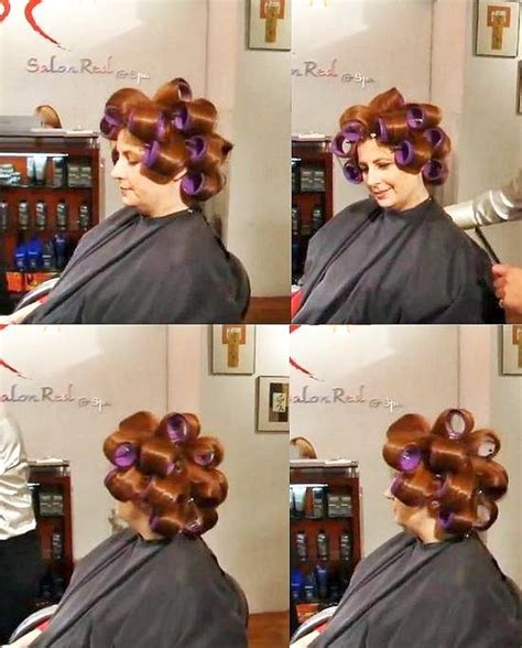 pin by her cuck on sexy in curlers hair curlers rollers hair curlers hair rollers