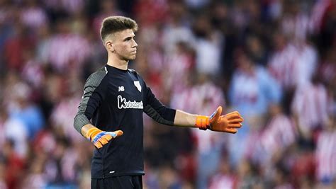 Unai simón, 23, from spain athletic bilbao, since 2018 goalkeeper market value: Unai Simon signs five-year Athletic deal with no release ...