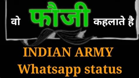 Whatsapp video status is available in 30 minute and short size with the best quality videos. Indian army status l army song status l Indian army song l ...