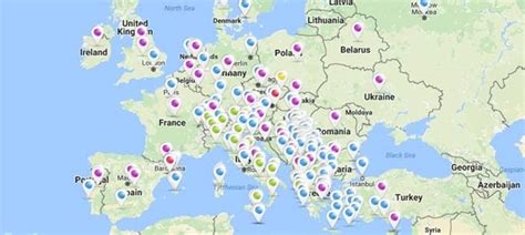 Autokarta evrope razmere 1:4 000 000 predstavlja spoj autokarte i političke karte u jednu celinu. Karta Evrope Sa Gradovima | karta