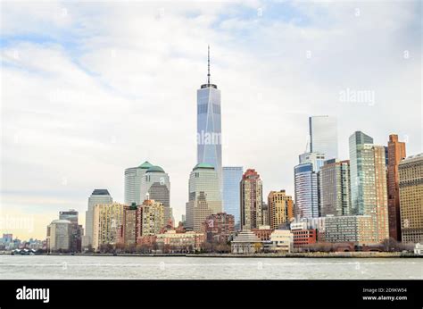Manhattan Cityscape The Largest Metropolitan Area In The World Modern