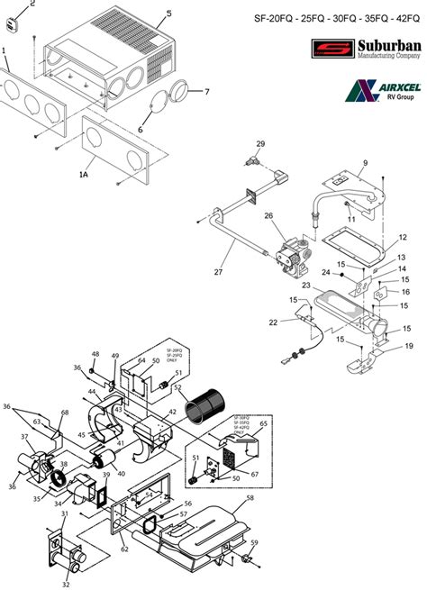 Suburban Furnace SF 25FQ Parts HighSkyRvParts Com