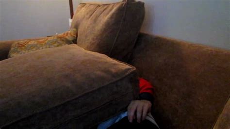 Zach Hiding In The Couch Cushions YouTube