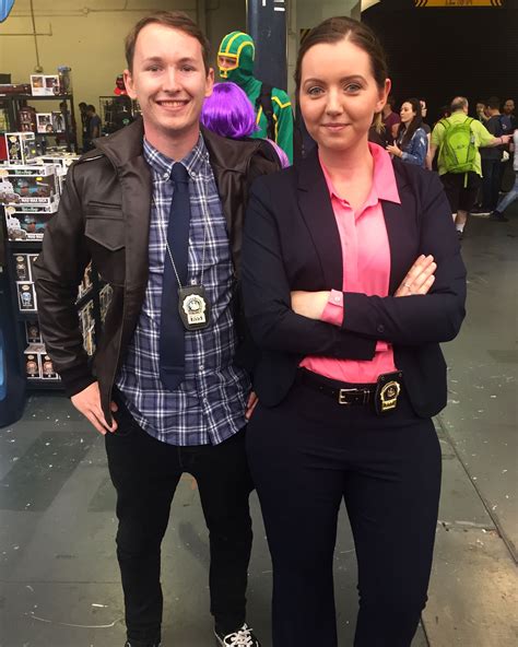Brooklyn 99 Cosplay Complete Jake And Amy Rocking Lfcc Cute Couple