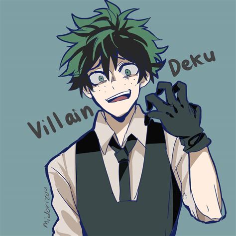 Villain Deku By Midorizou On Deviantart