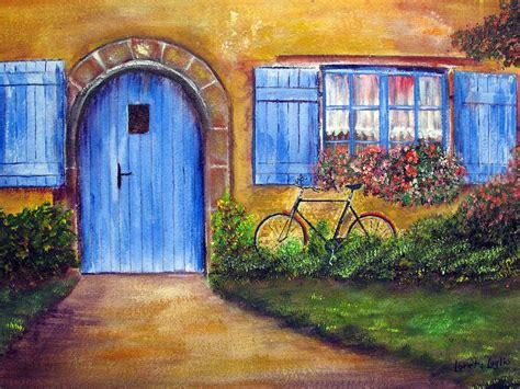 The inside of your home is just the beginning. French Cottage Painting by Loretta Luglio